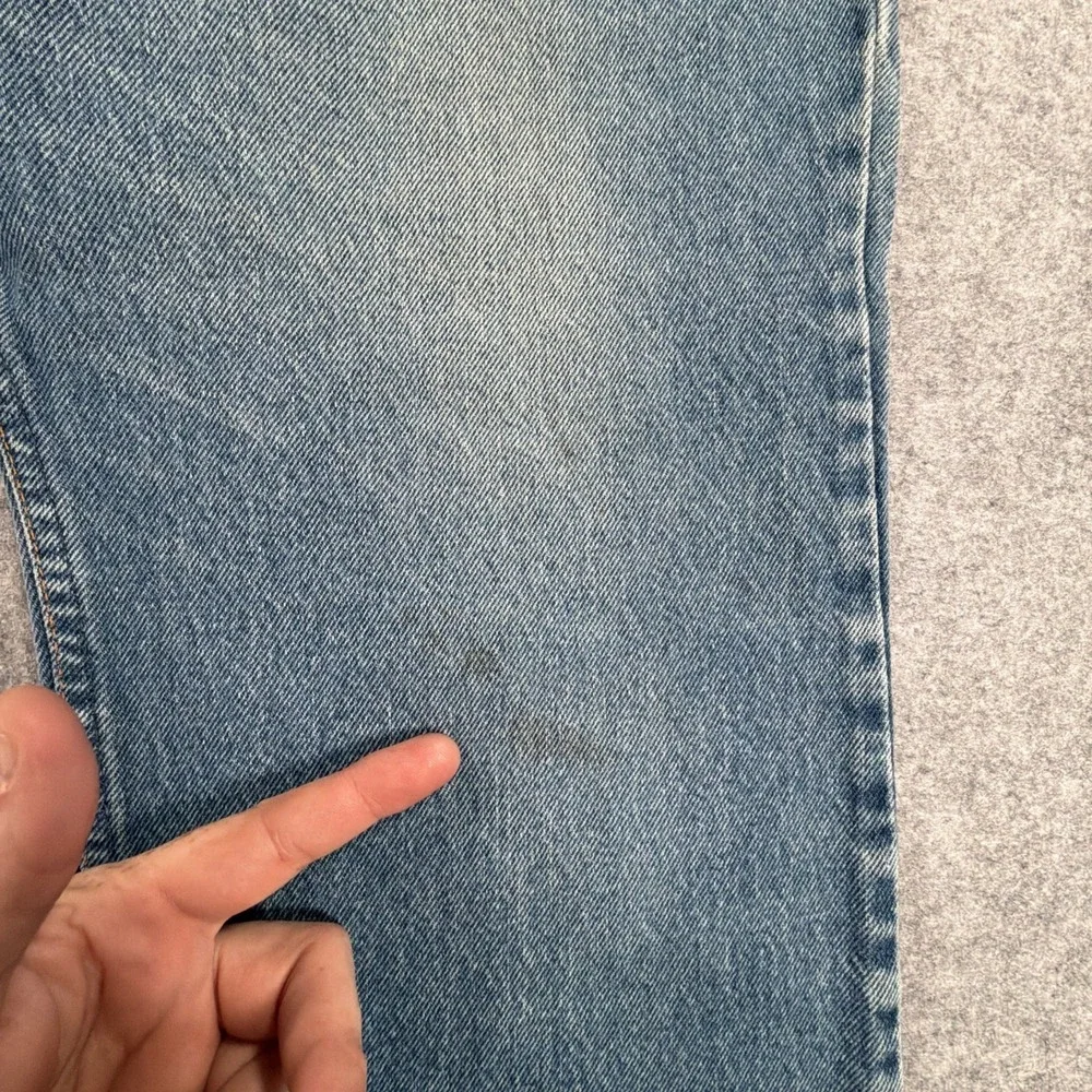 Vintage Levis 505 Jeans Mens 42x30 (Fits 40x29) Straight Orange Tab USA 70s